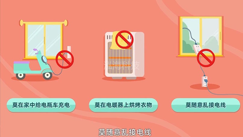 家庭防火常识体验系统用电安全