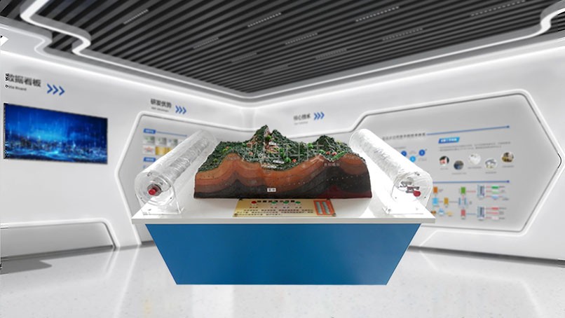 地震纵波横波演示台地震横波演示