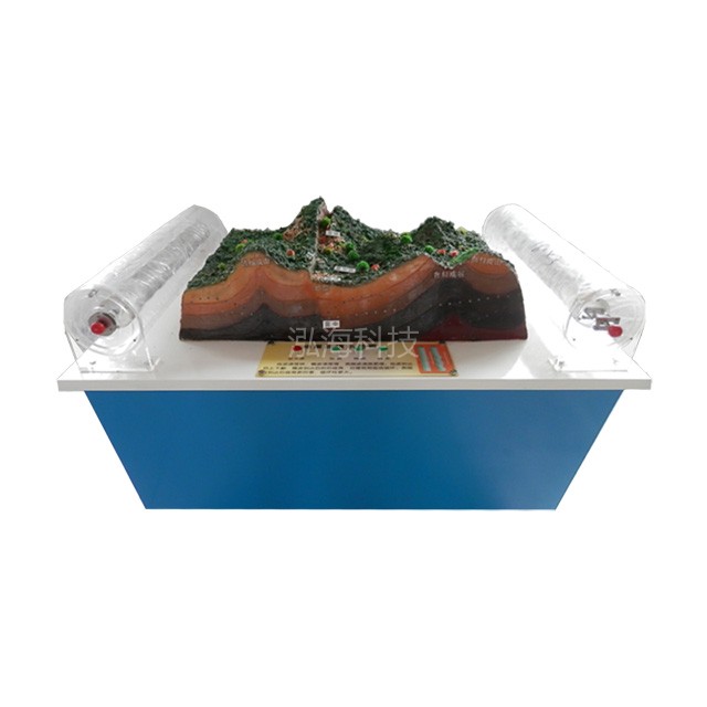 地震纵波横波演示台，直观地观看到波形在地下及在地面的传播